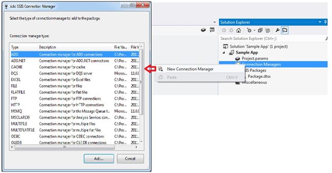 new connection manager